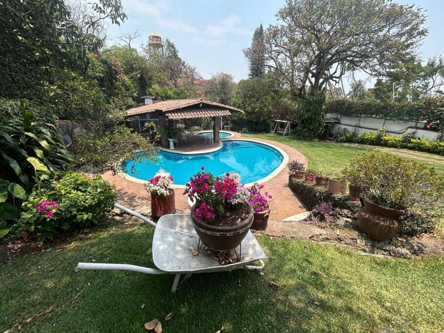 Willa Relajacion En Rancho Cortes Cazahuate Cuernavaca Zewnętrze zdjęcie
